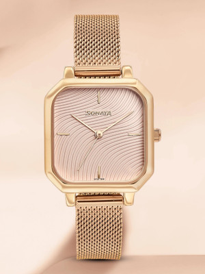 Sonata Modern Edit 87072WM02 Watch