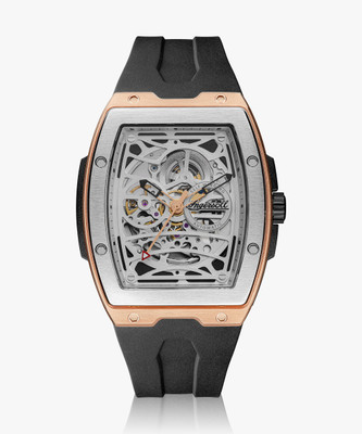 Ingersoll I12302 Automatic Silver Skeleton Dial With Lifetime Warranty Analog Watch  - For Men