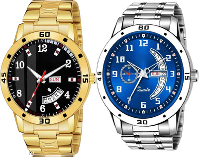 Caihong GOLD-7-AND-SLV-4 Analog Watch  - For Men