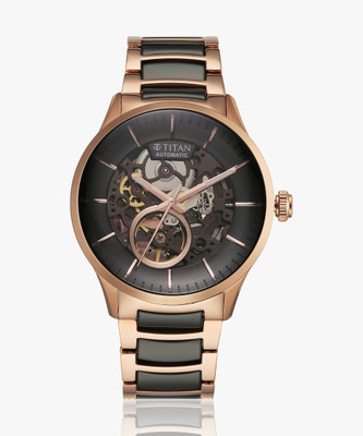Titan Titan Automatics Ceramic Fusion Analog Watch  - For Men