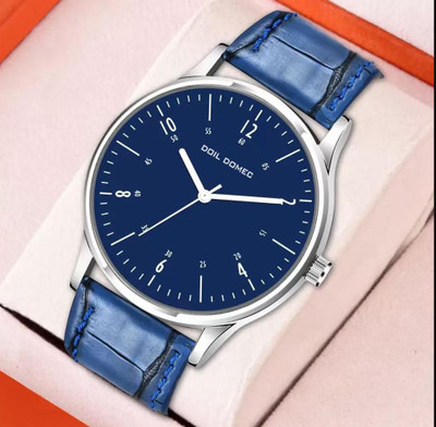 Doil Domec Slim Lather Strap Analog Watch  - For Men