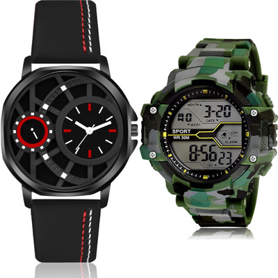 TIMOXIDE BM42-BC17 Analog-Digital Watch  - For Men