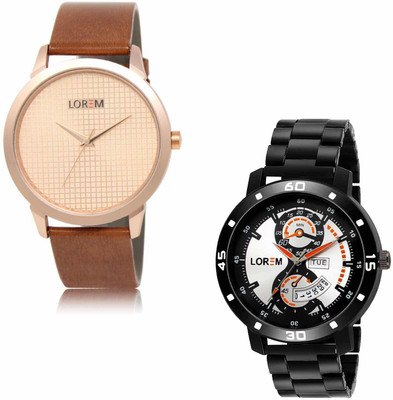 LOREM OE-LR34-LR107 Analog Watch  - For Men