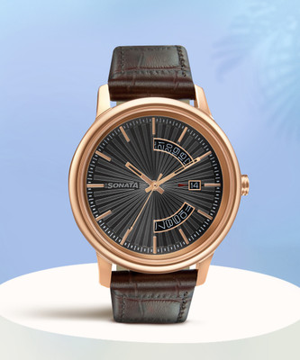 SONATA NP7134WL02 Wedding collection Analog Watch  - For Men