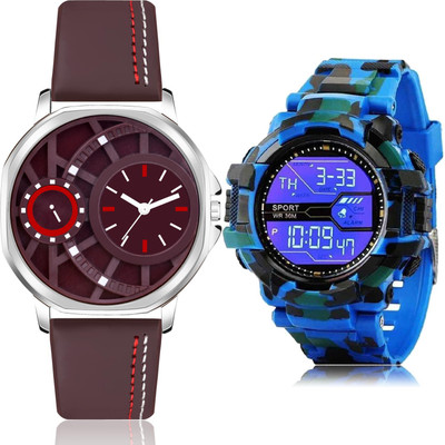 TIMETRANSELEVATE BM46-BC16 Analog-Digital Watch  - For Men