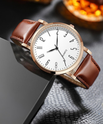 just like 601 leathers strap patty wending watch Analog Watch  - For Men