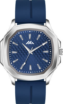 Fentex Men's Analog Wrist Watch with Premium Textured Dial & Silicon Strap Analog Watch  - For Boys