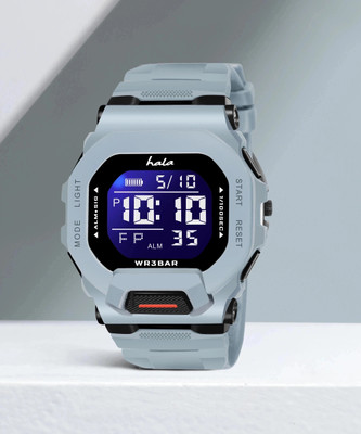HALA HL-1035 Multi Function Working Premium Quality LED Luminous Light For Mens & Boys Digital Watch  - For Men