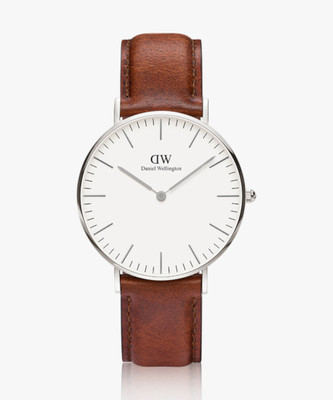 DANIEL WELLINGTON Classic St Mawes 36mm White Dial Analog Watch  - For Men & Women