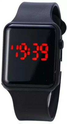 LOOKSMART I Square Black 7 Series W34+ Digital Watch  - For Men & Women