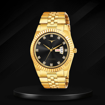MIRSHO DD-4001-RLX-BLACK GOLD ANALOG BOYS AND MEN WATCH Analog Watch  - For Boys