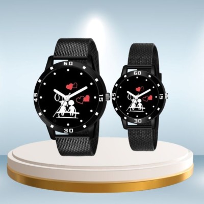 MAHAVIRA COLLECTION Couple Combo Trendy Couple Watch Analog Watch  - For Couple