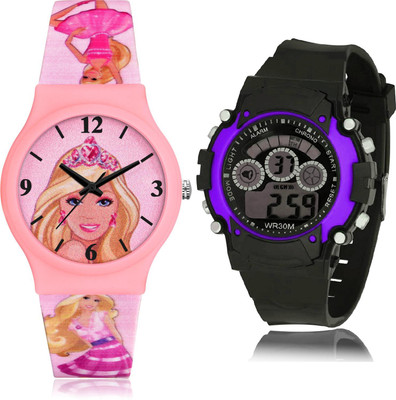 TIMOXIDE CM722-B133 Analog-Digital Watch  - For Girls