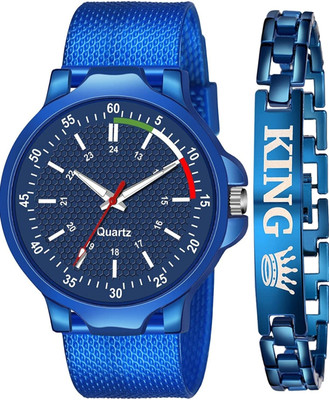 Vtrack Vtrack New Fashionable PU Belt & Big & Slim Dial Watch For Men Analog Watch  - For Men