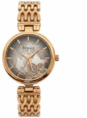 FIRSTECH Luxury Firstech Glitter Analog Watch  - For Women