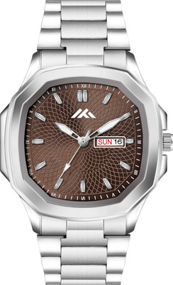 Shree Nath Enterprise Limited Day/Date Functioning Series Square Dial Brown Boys Watch Analog Watch MT_819_Brown_DD Men's Analog Watch Day/Date Analog Watch  - For Men