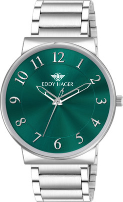 EDDY HAGER EH-288-Olive Big Dial Analog Watch  - For Men