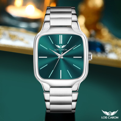 LOIS CARON LCS-4317 Elegant Series Square Analog Quartz For Men/Boys Wrist watch Analog Watch  - For Men