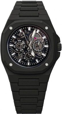 Zivaal skeleton 100k Skeleton day date hour chronograph Analog Watch  - For Men & Women