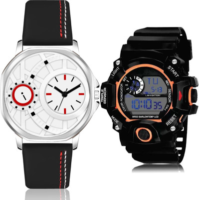 TIMETRANSELEVATE BM45-BC27 Analog-Digital Watch  - For Men