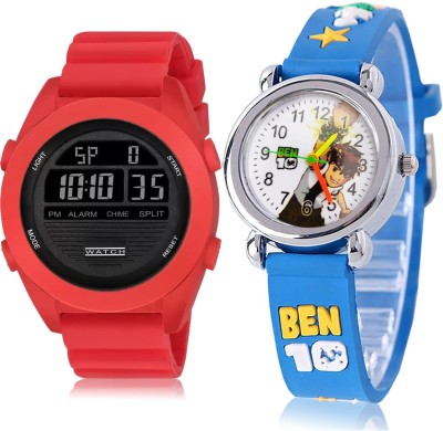 TIMOXIDE DG84-BK96 Analog-Digital Watch  - For Boys