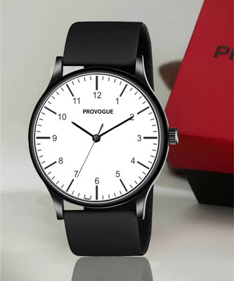 PROVOGUE PV-BK104-Silcon Analog Watch  - For Men