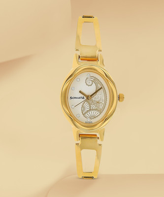 SONATA NP8085YM02 Wedding collection Analog Watch  - For Women