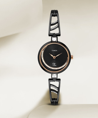 TIMEX Timex Analog Black Dial Women Watch-TWEL15205 Analog Watch  - For Women