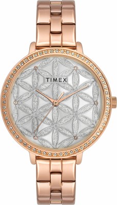 TIMEX Silver Dial Analog Watch  - For Women