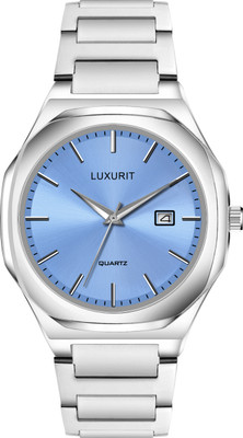 luxurit Classic Stainless Steel Watch Analog Watch  - For Men
