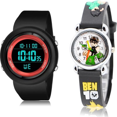 NEUTRON DG56-BK81 Analog-Digital Watch  - For Boys