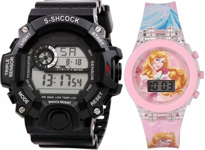 BST Princess_Watch_SHOK NLK New Trandy Digital Watch Digital Watch  - For Men & Women