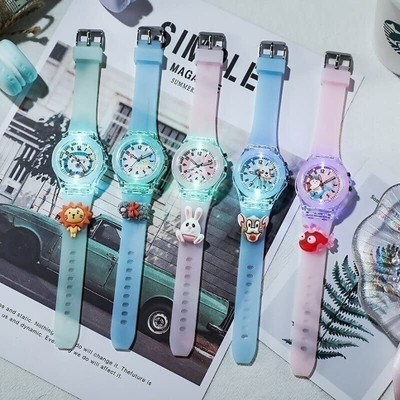 SHURAI Pack of 6 Kid's Light Analog Watch  - For Boys & Girls
