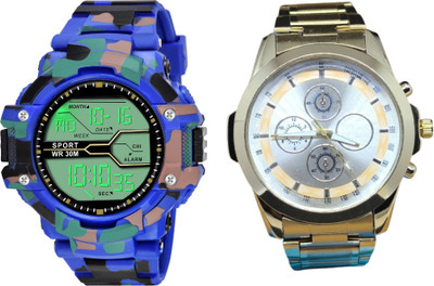 Brostin New Gen Stylish Analog-Digital Men's Combo Watches Analog-Digital Watch  - For Men