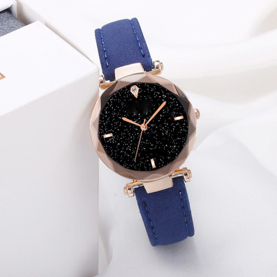 Alkhwatches Blue Starry Luxe Analog Watch  - For Girls