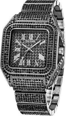 LOOFTRADER DMSQ GLOWME Analog Watch – Timeless Elegance in BLACK Analog Watch  - For Men