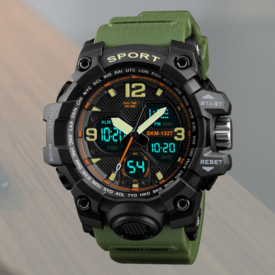 Harbor 1327 Green The men’s 1327 green sports watch – bold, durable, and designed for action Analog-Digital Watch  - For Men