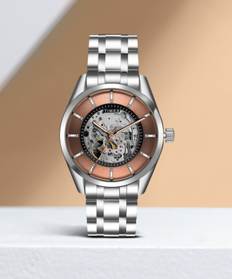 TIMEX Automatic Copper Dial Analog Watch  - For Men