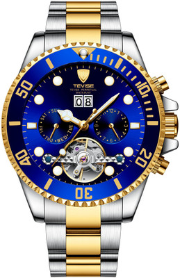 Alix T823 Automatic Skeleton Mechanical Dial Luxury Analog Watch  - For Men