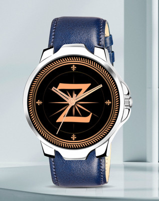 Red Robin ALPHA-Z-3K-SIL-BLU-L-1 Alpha Heritage Collection Z Blue Strap Watch for Man & Boys Analog Watch  - For Men