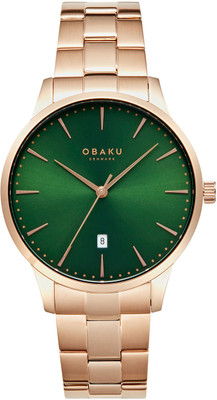 OBAKU Lyng Stor Mint Analog Watch  - For Men