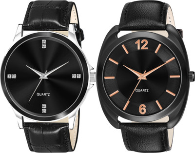 TVILLA Black Stylish Dial MZ-LR75 Analog Watch  - For Men