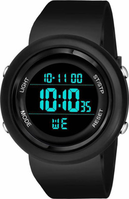 Reborn 1002 BLACK New Attractive Multifunctional digital Digital Watch  - For Men