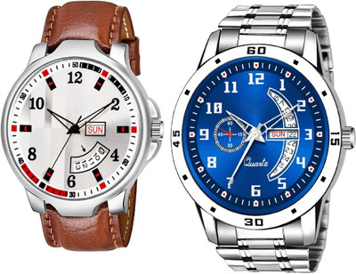 Caihong BRN-8-AND-SLV-4 Analog Watch  - For Men