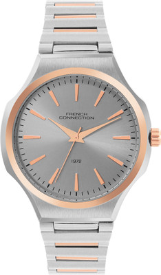 French Connection Ranger 3 Hands sunray Dial Mineral Glass Analog Watch  - For Men