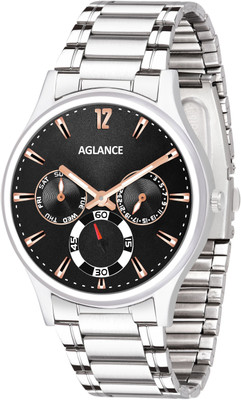 Aglance Precision Chronocraft 3 Black New Unique Chronograph Watch Precision Chronocraft 3 Black New Unique Chronograph Watch Analog Watch  - For Men & Women