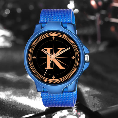 Red Robin ALPHA-K-3K-BLU-SFR-1 Alpha Heritage Collection K Blue Strap Watch for Man & Boys Analog Watch  - For Men