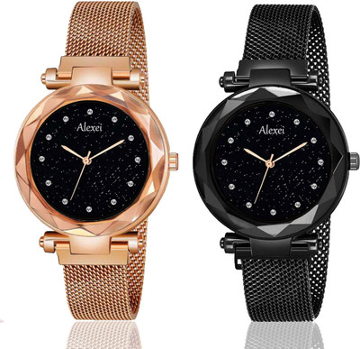 Alexei Magnetic Stellar Collection Stellar Edition MGBK-RG 221 Analog Watch  - For Girls