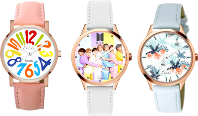 EXCEL BTS_Combo 002 COMBO Series Analog Watch  - For Girls