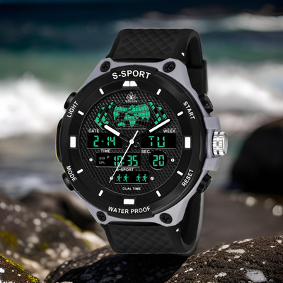 jnm JE90842025 Analog-Digital Watch  - For Men
